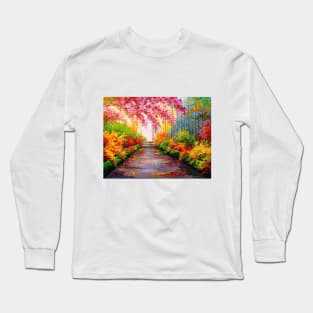 Bright colors autumn Long Sleeve T-Shirt